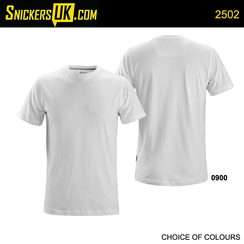 Snickers Workwear T-shirt Mens Embroidered Logo Edition Classic Top T-shirt  2502