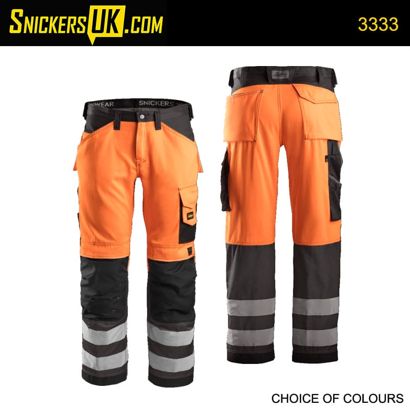 Snickers Ruffwork Canvas Trousers with Holster Pockets Black |EEC Homevalue  | Balbrigggan | Co. Dublin