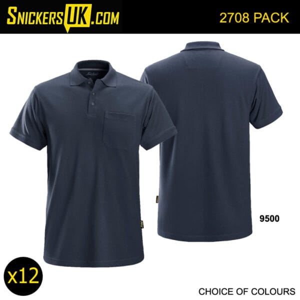 Snickers 2708 Classic Polo Shirt Pack