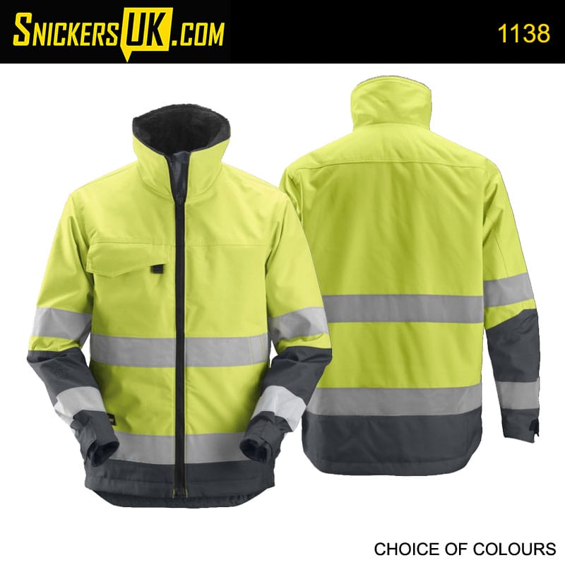 Snickers hi vis sales waterproof jacket