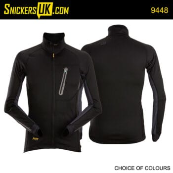Snickers - FlexiWork, Polartec® Power Stretch® 2.0 Full Zip Fleece Jac –  Topline Group