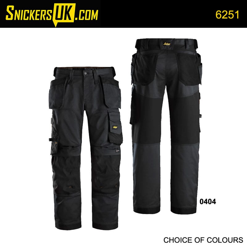 Snickers Stretch Trousers with Comfort & Flexibility