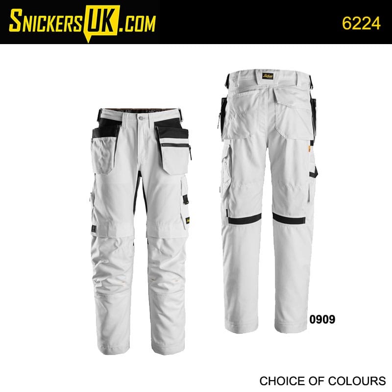Painter Trousers in White | Work Trousers & Shorts | Dickies UK.