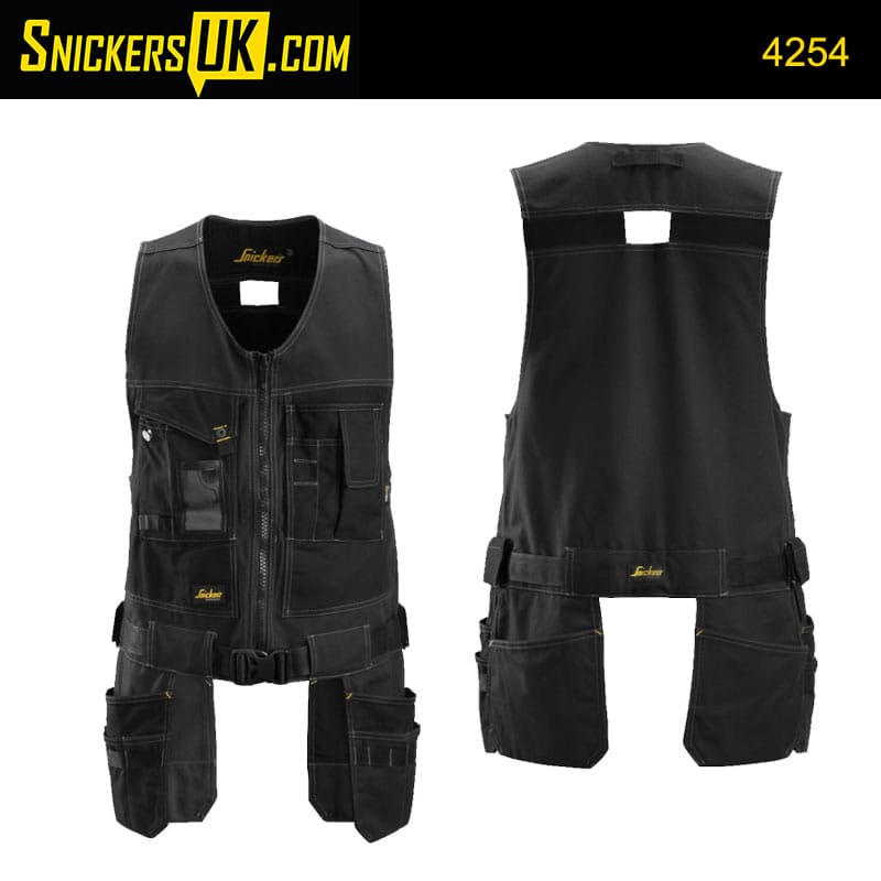 Snickers 4254 Canvas Tool Vest | SnickersUK.com