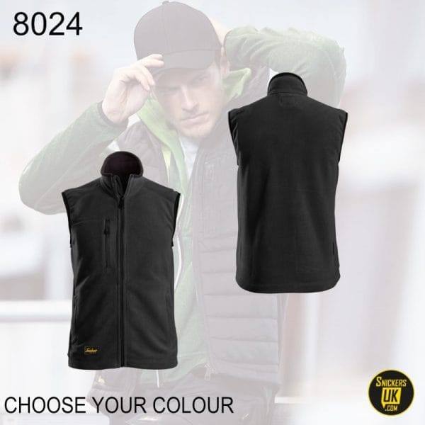 Snickers 8024 AllRoundWork Polartec Fleece Vest