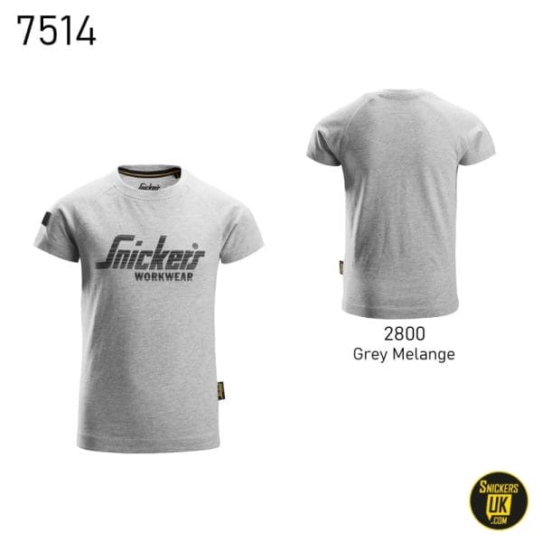 Snickers 7514 Junior Logo T Shirt