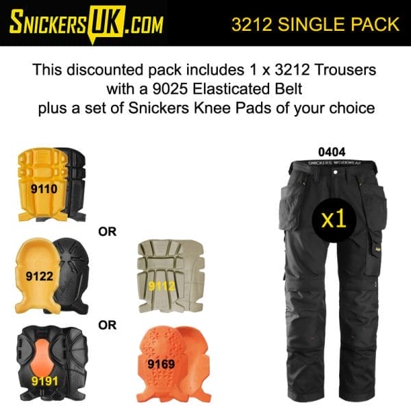Snickers 3212 Duratwill Holster Pocket Trousers Pack
