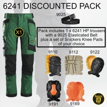 Snickers 6241 AllRoundWork Stretch Holster Pocket Trousers Pack