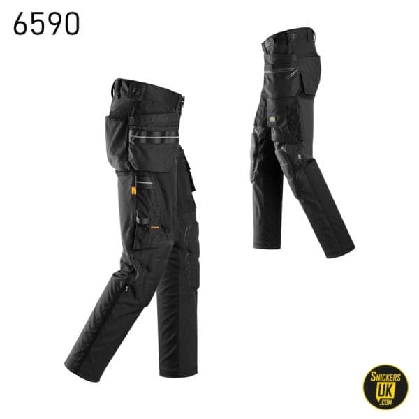 Snickers 6590 Stretch Holster Pocket Trousers With Built In Knee Pads